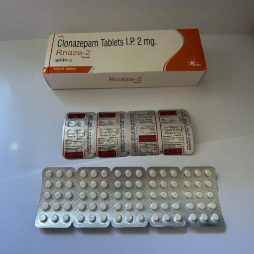 Clonazepam Tablets IP 2mg 15 Tablets - Image 2